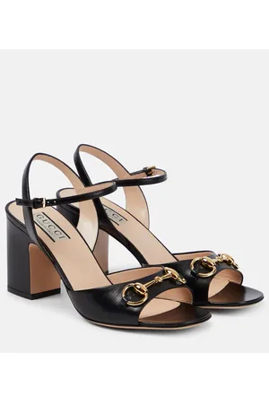 Gucci Sandalen Horsebit aus Leder