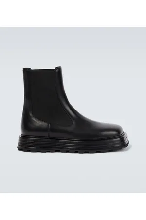Jil Sander Chelsea Boots aus Leder