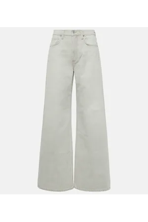 Citizens of Humanity Mid-Rise Wide-Leg Jeans Paloma