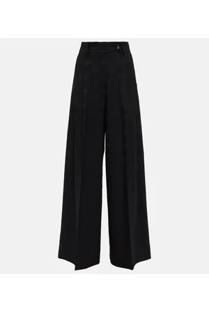 Dolce & Gabbana High-Rise-Hose aus einem Wollgemisch