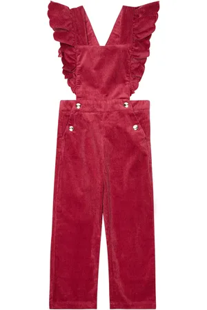 Chloé Chloé Kids Latzhose aus Cord