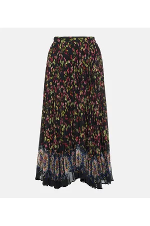 Etro High-Rise-Midirock