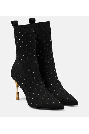 Balmain Verzierte Ankle Boots Moneta