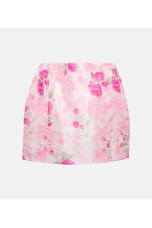 LOVESHACKFANCY Minirock Charma aus Taft
