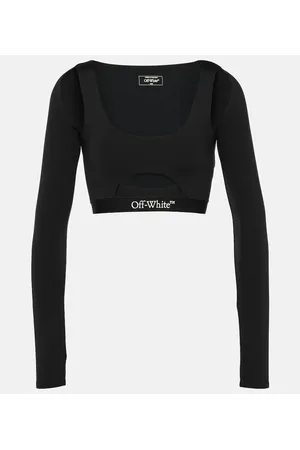 OFF-WHITE Cropped-Top