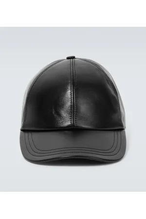 Prada Baseballcap aus Leder