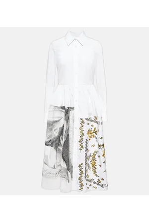 Erdem Hemdblusenkleid Sutton aus Baumwolle