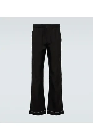 Prada Gerade Hose aus Seide