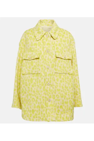 Isabel Marant Bedruckte Hemdjacke aus Schurwolle