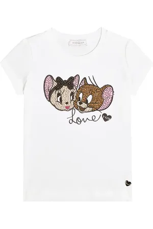 MONNALISA T-Shirt aus einem Baumwollgemisch
