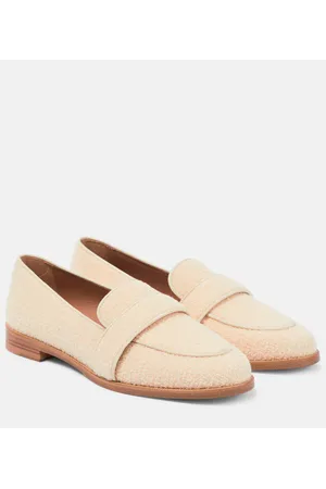 Aquazzura Loafers Martin aus Bouclé