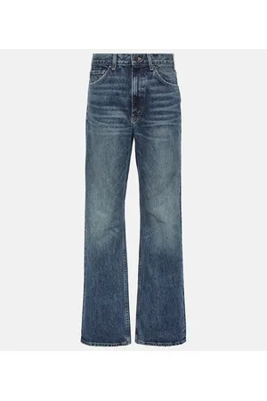 NILI LOTAN High-Rise Straight Jeans Mitchell