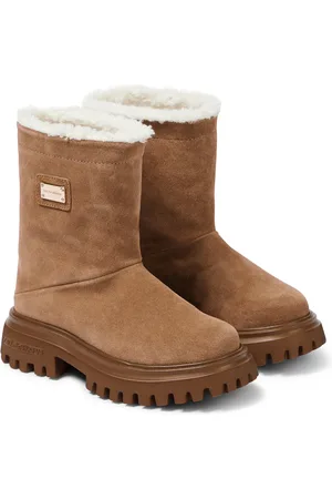 Dolce & Gabbana Ankle Boots aus Veloursleder
