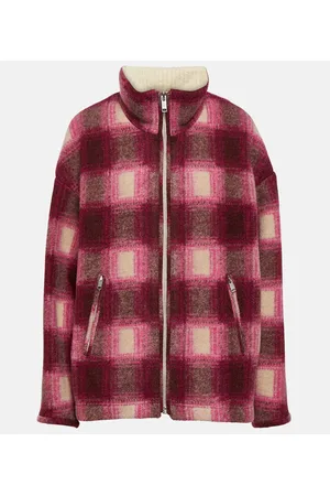 Marant Etoile Jacke Giovany aus einem Wollgemisch