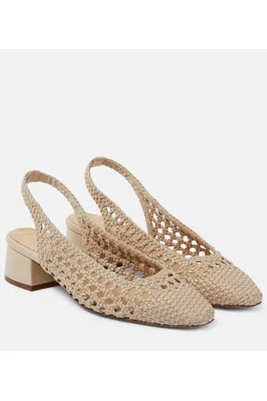 Souliers Martinez Slingback-Pumps Nova Tarragona aus Leder