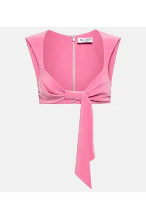 The Attico Cropped-Top aus Jersey