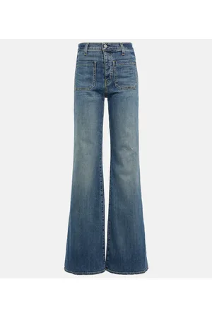 NILI LOTAN High-Rise Flared Jeans Florence