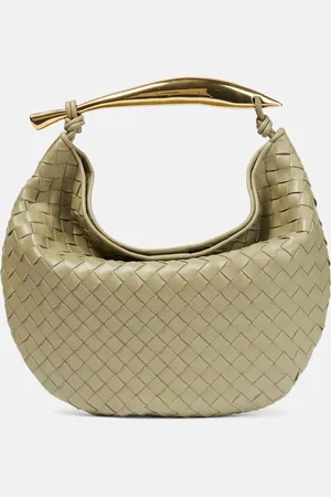Bottega Veneta Tote Sardine Large aus Leder