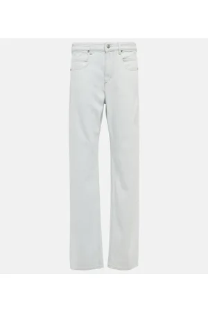 Marant Etoile High-Rise Straight Jeans Vendelia