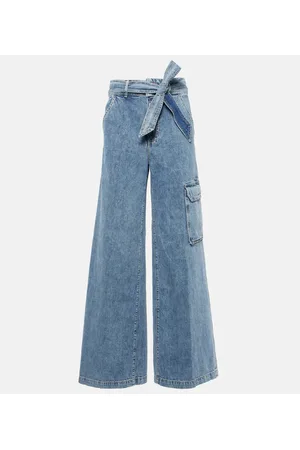VERONICA BEARD High-Rise Cargo-Jeans Belisa