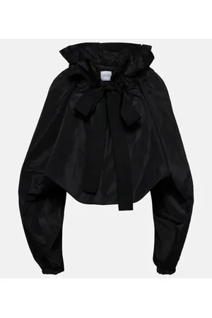 Patou Cropped-Top aus Faille