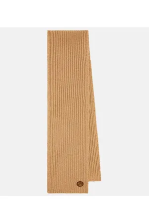 Gucci Schal Double G aus Wolle und Kaschmir