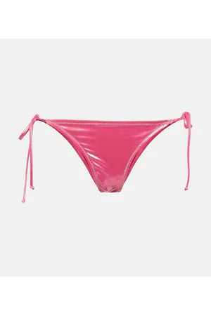 Reina Olga Bikini-Höschen Love aus Lamé