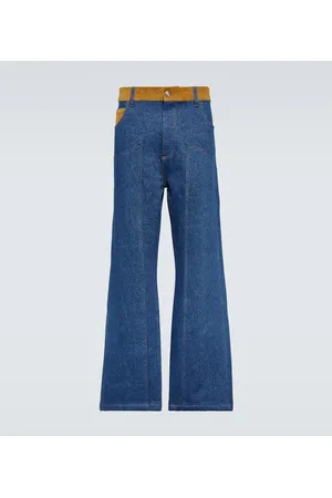 WALES BONNER Wide-Leg Jeans Cymbal