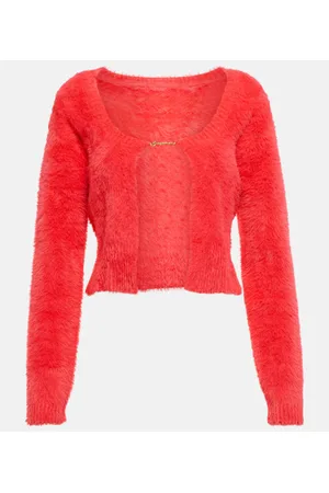 Jacquemus Cardigan La Maille Neve Manches Longues
