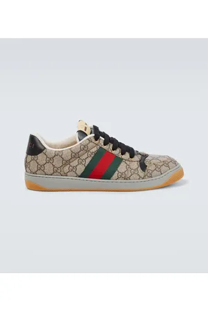 Gucci Sneakers Screener GG aus Canvas mit Leder