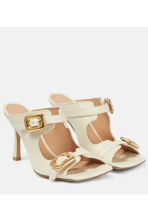 Bottega Veneta Sandalen Stretch Buckle aus Leder