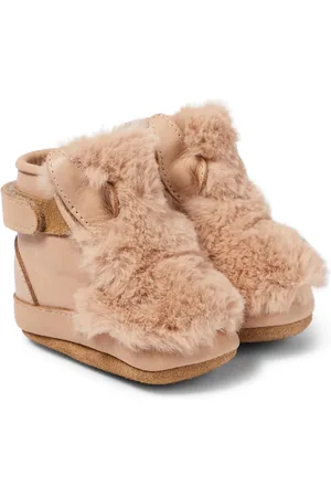 Donsje Baby Schuhe Richy aus Leder mit Shearling