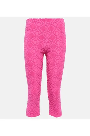 Marine Serre Leggings aus Jacquard