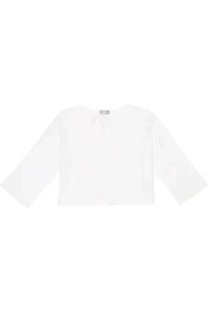 Il gufo Cardigan aus Baumwolle