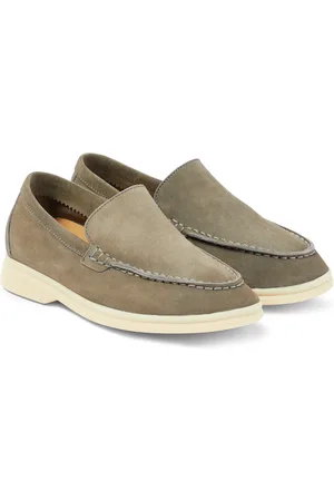 Loro Piana Loafers Summer Walk aus Veloursleder