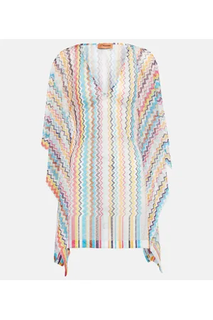 Missoni Minikleid aus Häkelstrick