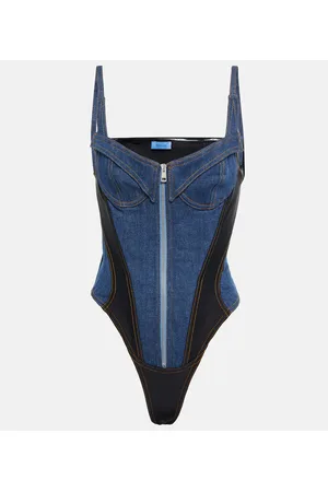 MUGLER Body aus Denim
