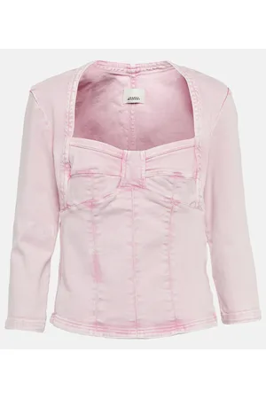 Isabel Marant Top Vanio aus Denim