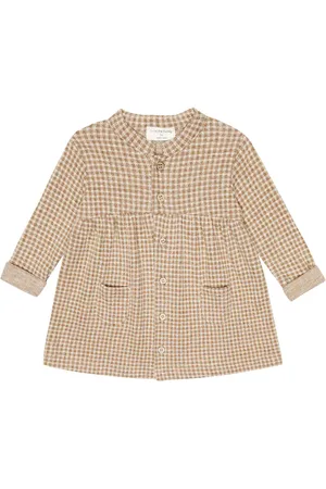 1+ IN THE FAMILY Baby Kleid Mariona aus einem Baumwollgemisch
