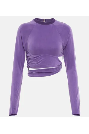 Jacquemus Cropped-Top Le T-Shirt Espelho