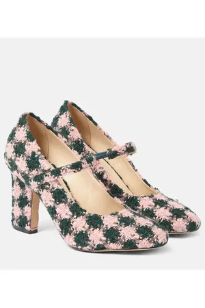 EMILIA WICKSTEAD Mary-Jane-Pumps Orelia aus Tweed