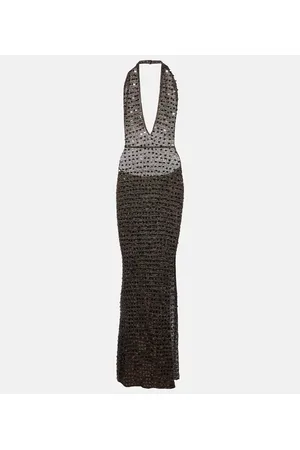 AYA MUSE Maxikleid Enodia mit Pailletten