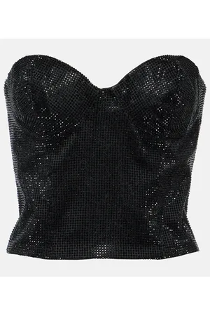 Costarellos Bustier-Top Gabra mit Kristallen
