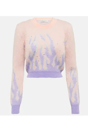 Alessandra Rich Pullover aus einem Mohairgemisch