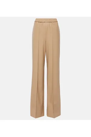 Wolford Weite High-Rise-Hose aus Lederimitat