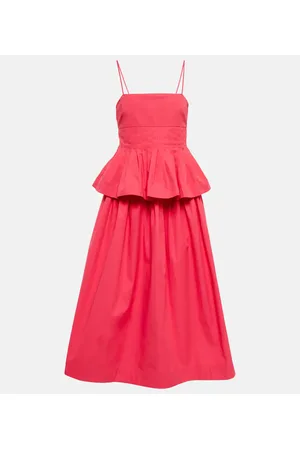 CO Midikleid aus Baumwolle
