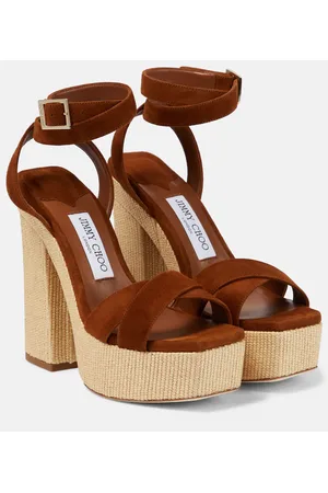 Jimmy Choo Plateausandalen Gaia 140