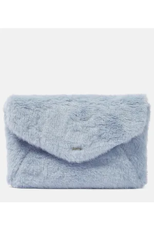 Max Mara Clutch aus Teddyfleece