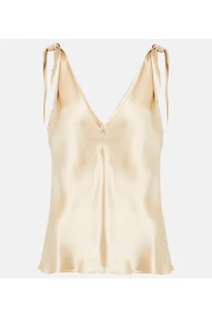 GABRIELA HEARST Top Arrow aus Seide