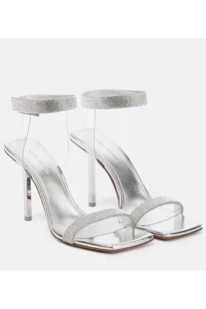 Amina Muaddi Verzierte Sandalen Rih